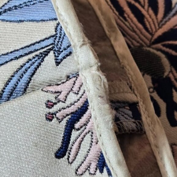 Giambattista Valli | Blue Floral Print Pant | Silk Blend Made in Italy | Size 42 - Picture 10 of 10